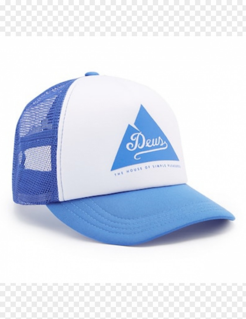 Baseball Cap Trucker Hat Blue PNG