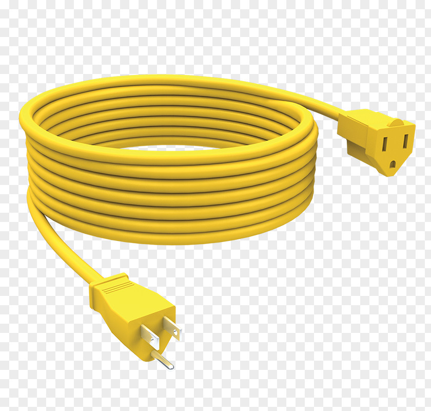 Extension Cord Cords Power Electricity AC Plugs And Sockets Wire PNG