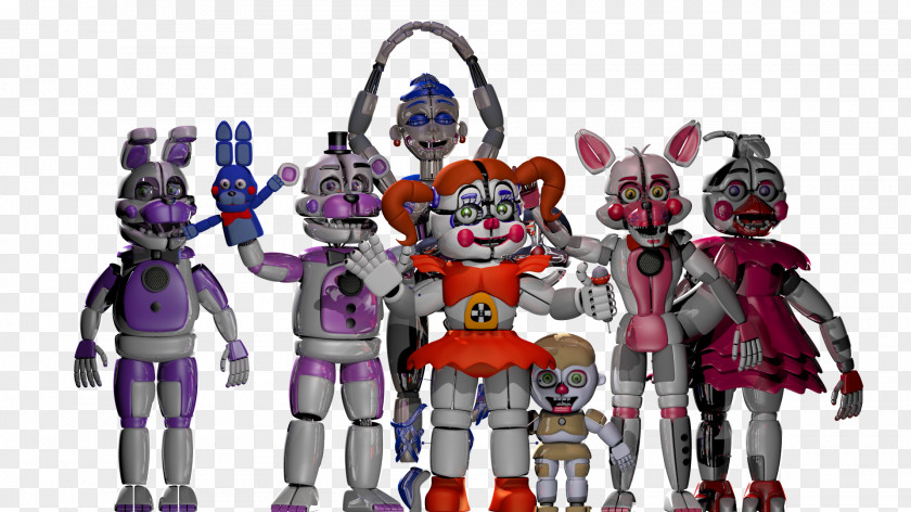 Five Nights At Freddy's: Sister Location Freddy Fazbear's Pizzeria Simulator Action & Toy Figures Animatronics Art PNG