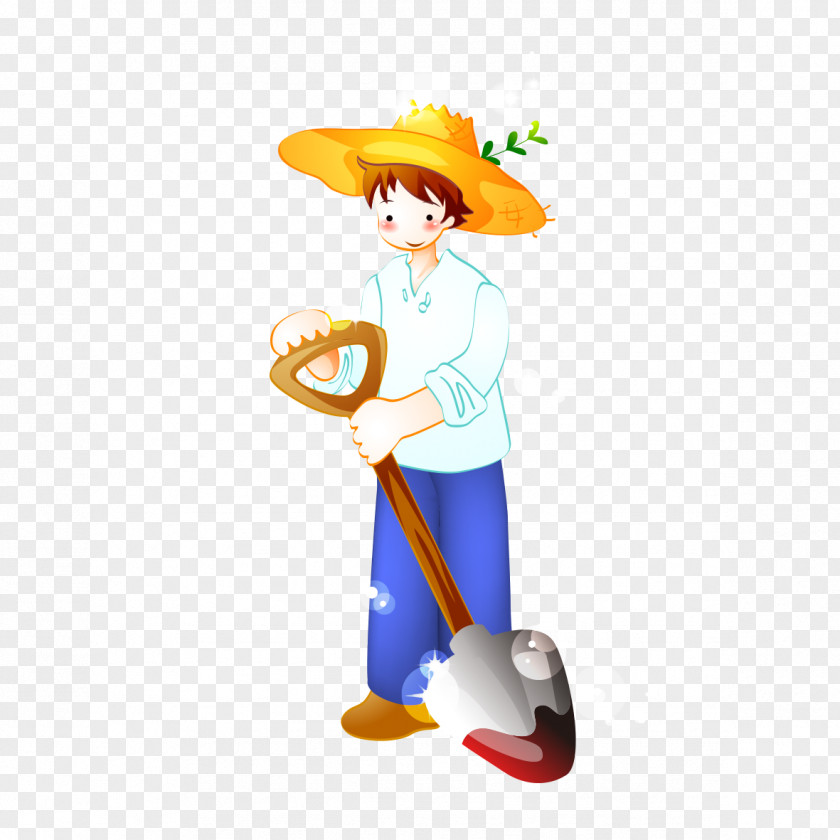 Labor Man Illustration PNG