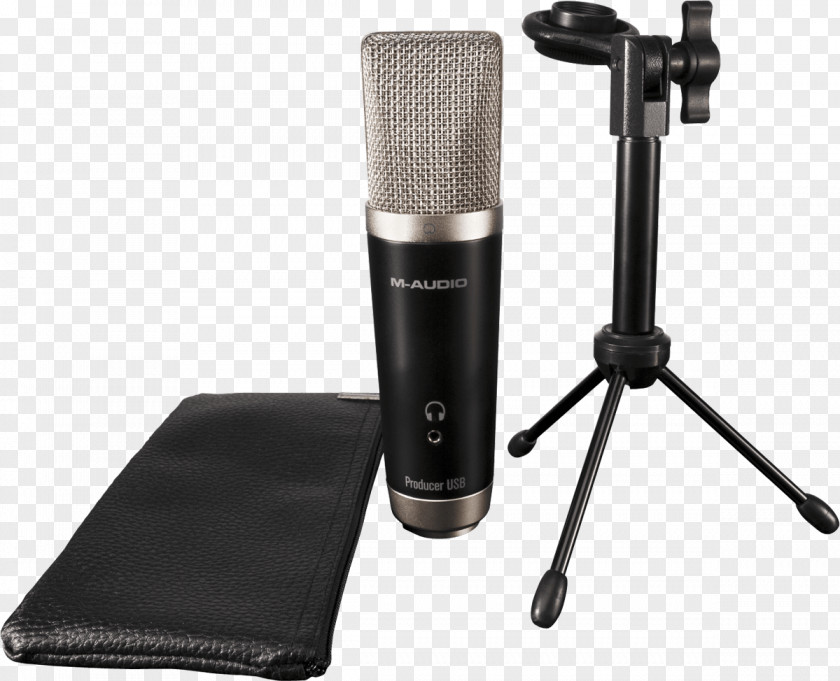 Microphone M-Audio Vocal Studio USB Recording Sound And Reproduction PNG