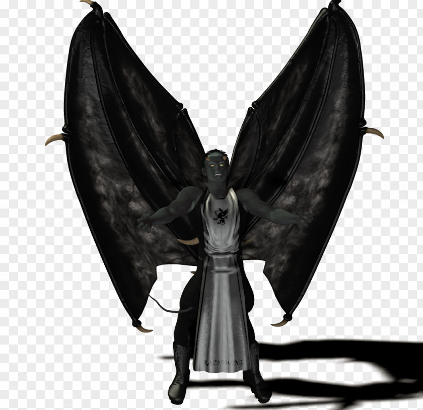 Neon Wings Author Grey Legendary Creature Black White PNG