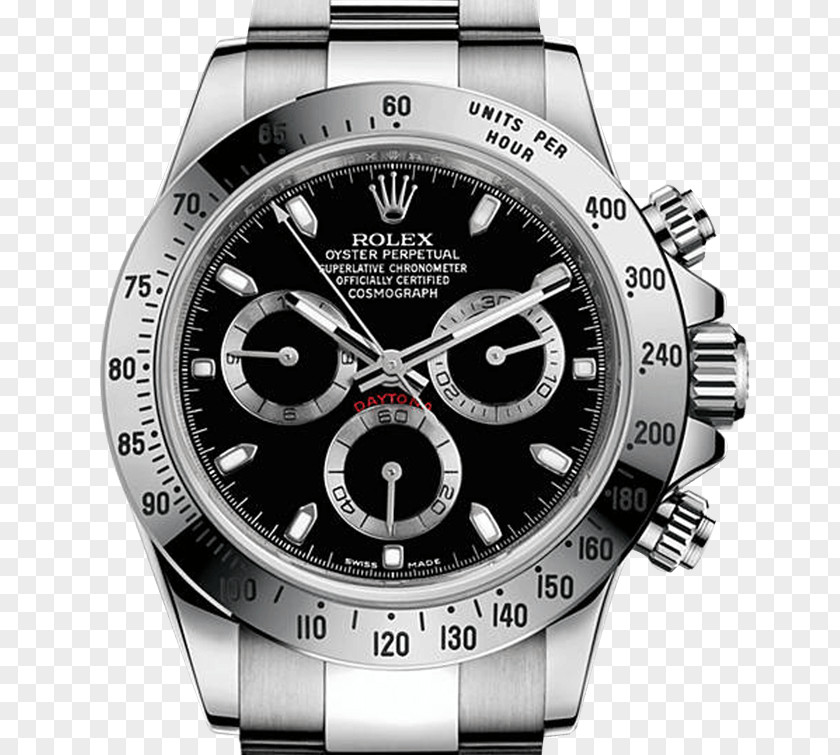 Rolex Daytona Watch Oyster Perpetual Cosmograph Chronograph PNG