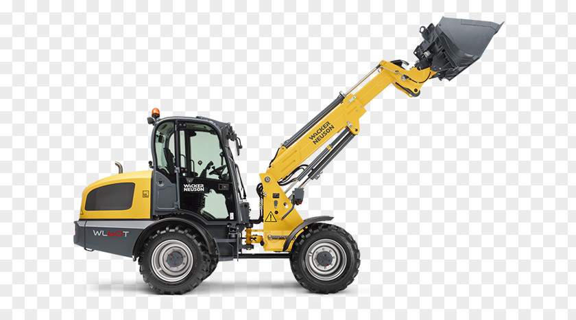 WHEEL LOADER Loader Wacker Neuson Heavy Machinery Construction Telescopic Handler PNG