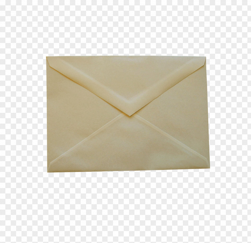 Beautiful Envelope Paper Square Angle Beige PNG