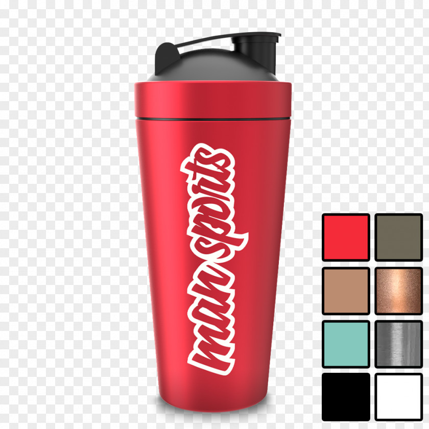 Bottle Metal Cocktail Shaker Sport Blender PNG