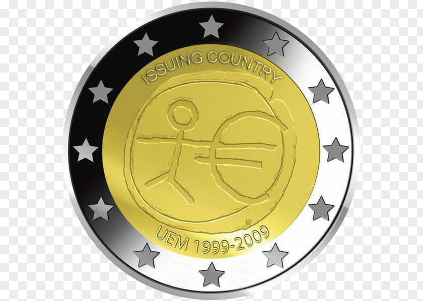 Euro Netherlands 2 Commemorative Coins Coin Dutch PNG