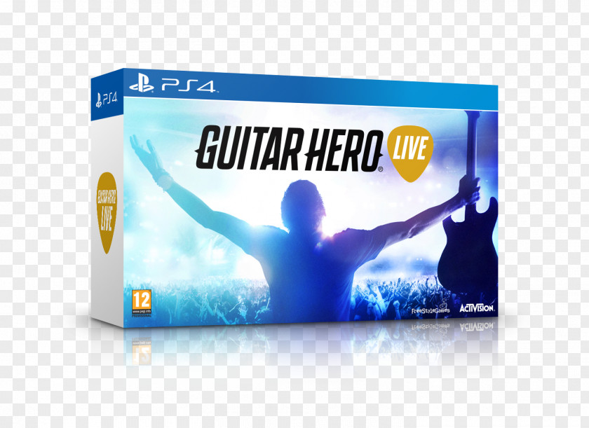 Guitar Hero Live Xbox 360 Controller One Video Game PNG