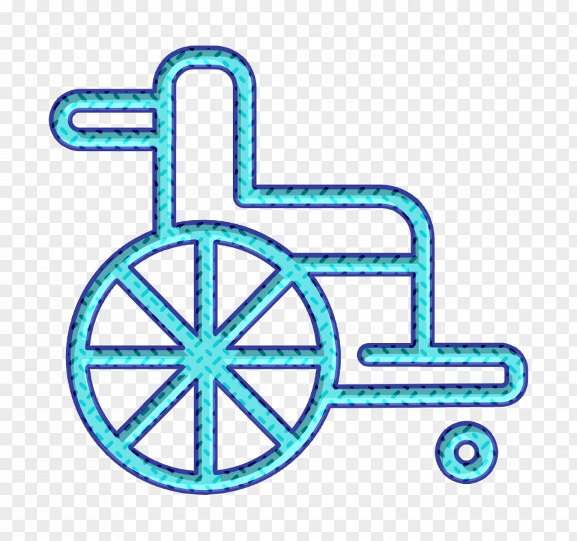 Symbol Turquoise Disability Icon Disable Disabled PNG