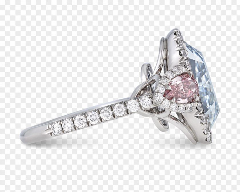 Estate Jewelry Gemological Institute Of America Blue Diamond Carat Ring PNG