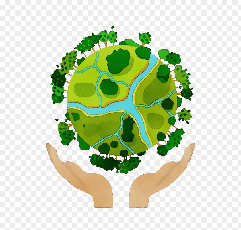 Green Tree Plant Symbol World PNG