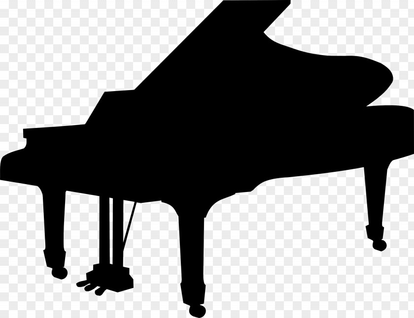 Piano Keyboard Musical Instruments Silhouette PNG