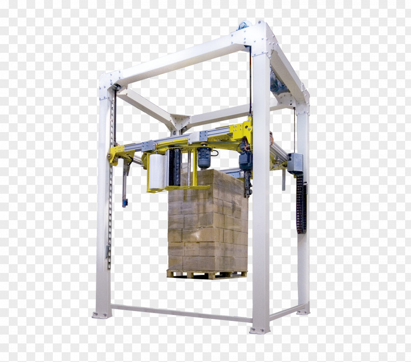 Sunkist Enfardado Stretch Wrap Machine Saturn Pallet PNG