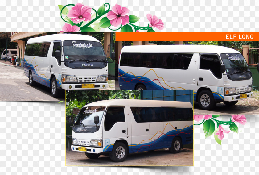 Bus Minibus Commercial Vehicle Car Isuzu Elf PNG