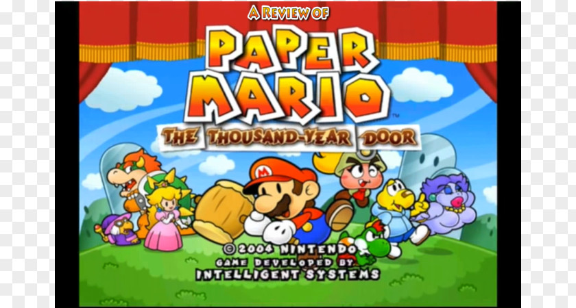 Paper Mario The Thousandyear Door Mario: Thousand-Year GameCube Super RPG PNG