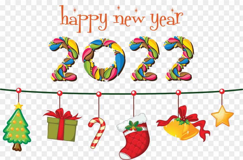 2022 Happy New Year PNG