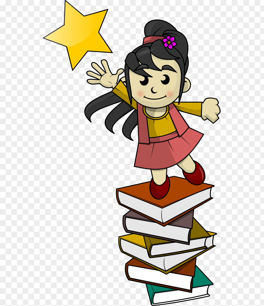 Cartoon Stack Of Books Book Free Content Clip Art PNG
