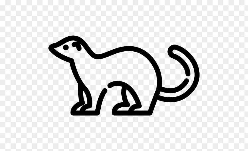 Ferret Cat Mustelids Clip Art PNG
