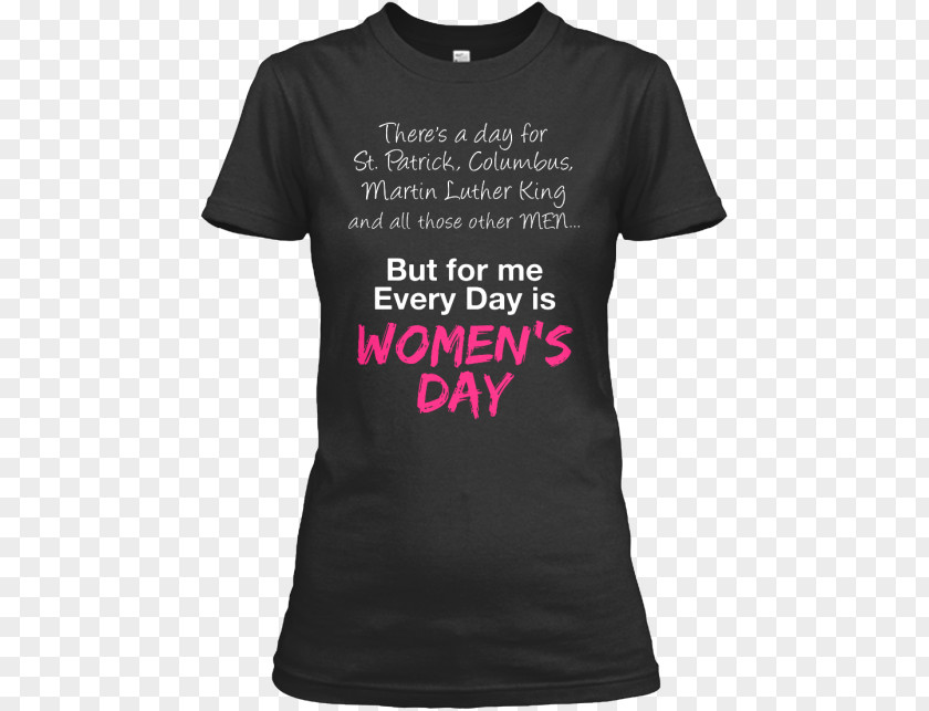 International Womens Day Long-sleeved T-shirt Hoodie Woman PNG