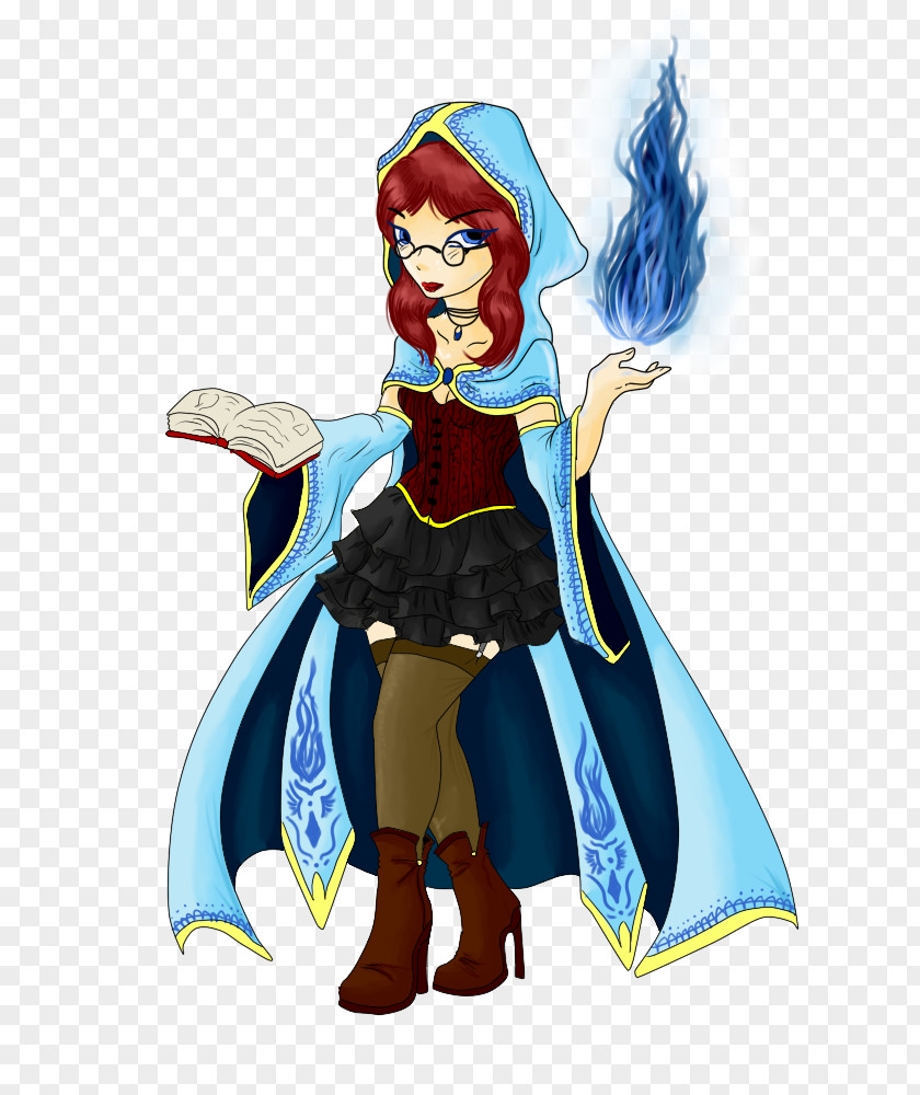 Mage Costume Design Cartoon Superhero PNG