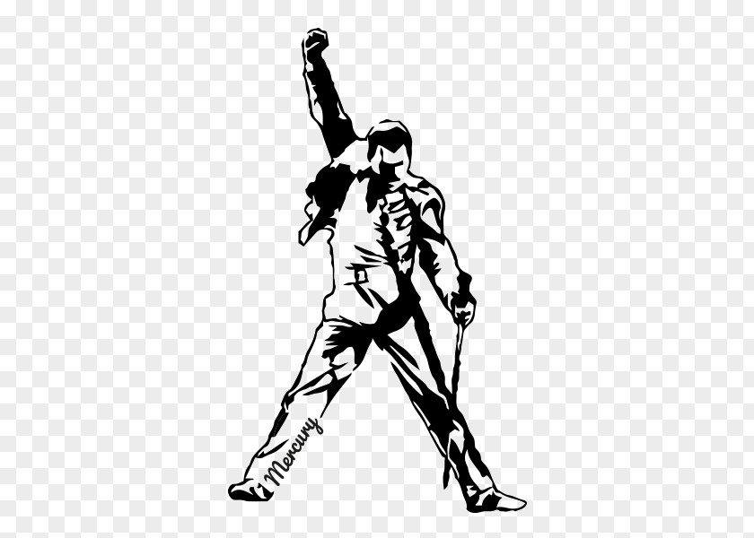 Queen Decal Bumper Sticker The Freddie Mercury Tribute Concert PNG