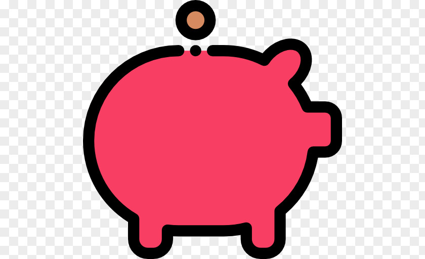 Piggy Bank Icon Transparent Clip Art Money PNG