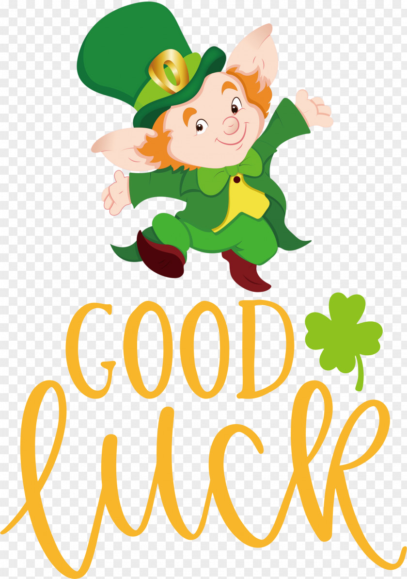 Saint Patrick Patricks Day Good Luck PNG