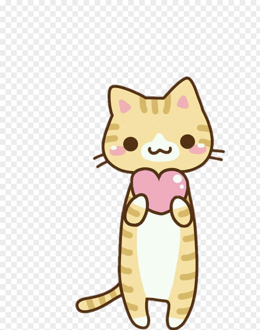Snout Kitten Cartoon Cat Pink Nose Small To Medium-sized Cats PNG