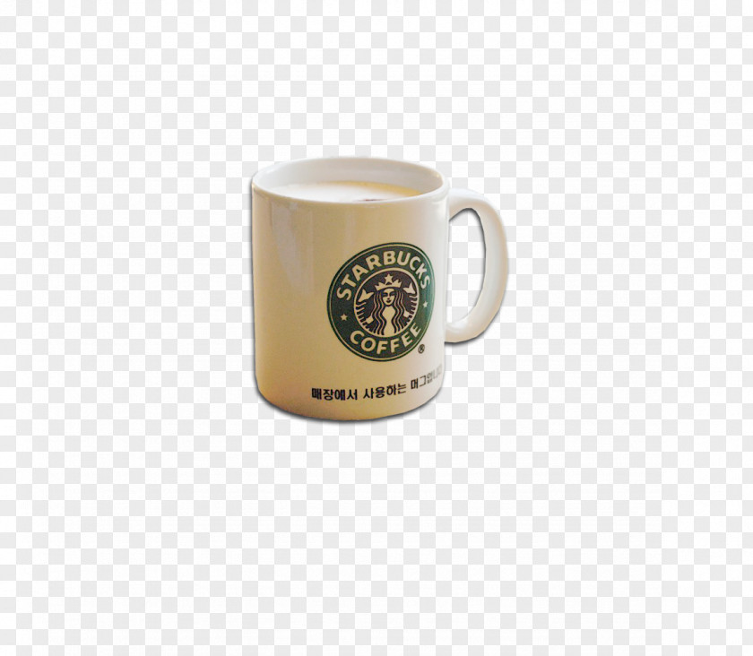 Starbucks Coffee Cup Espresso Ceramic PNG