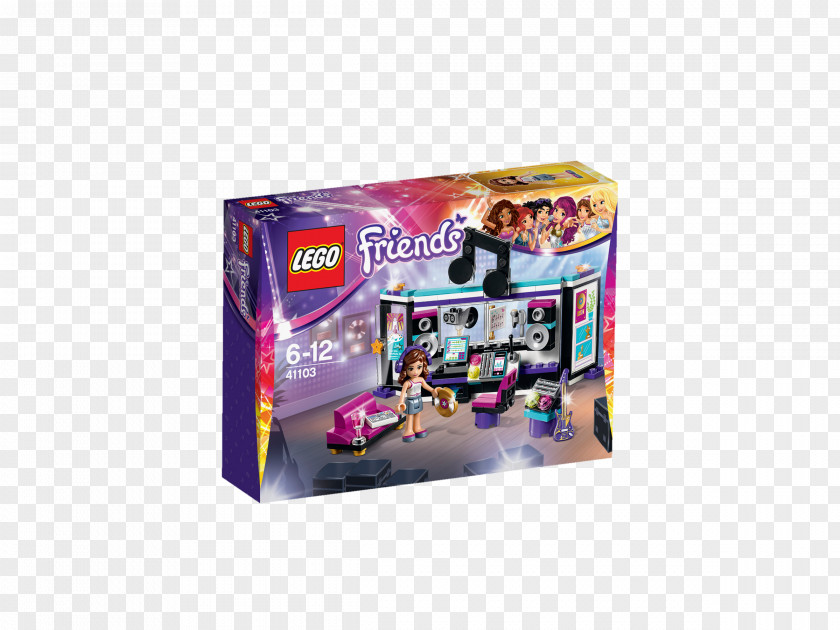 Toy Amazon.com LEGO 41103 Friends Pop Star Recording Studio PNG