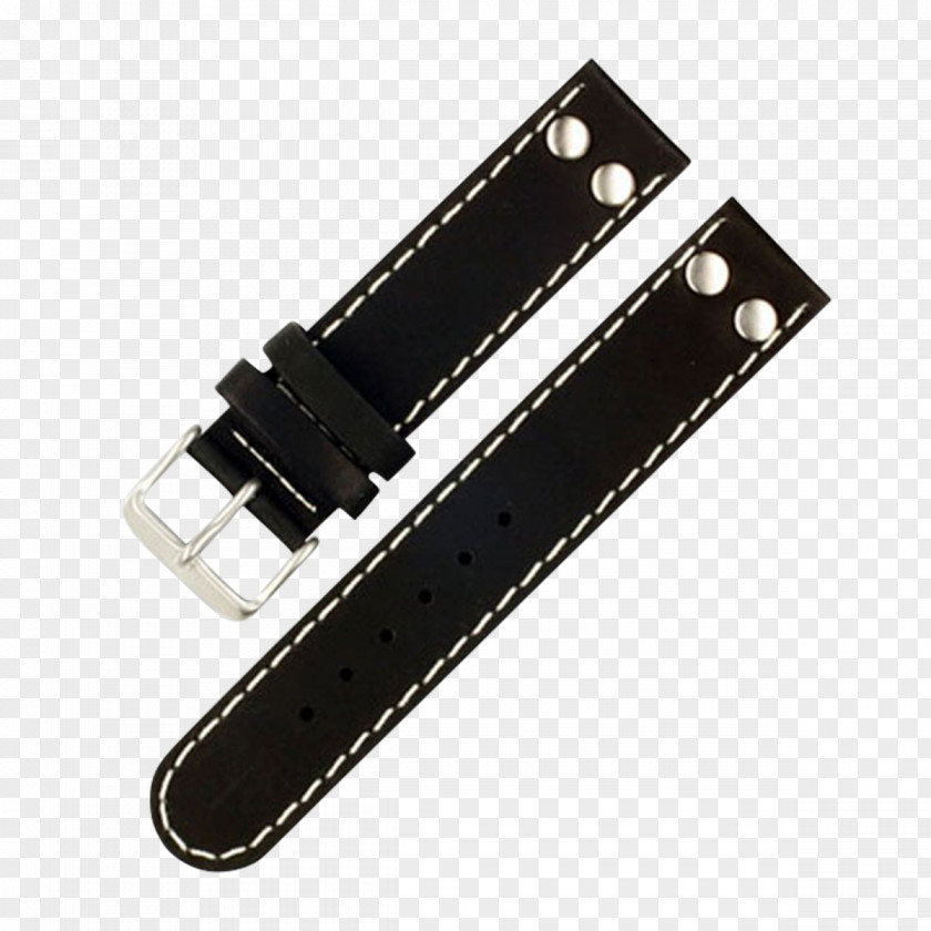 Watch Strap Leather Natural Rubber PNG