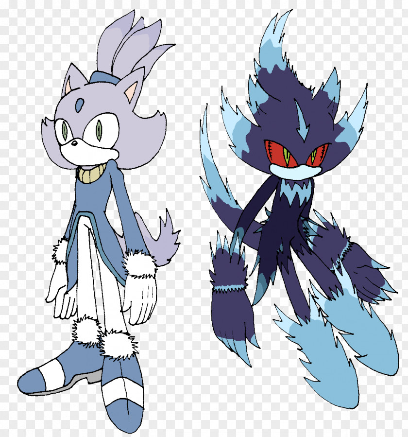 Blaze Mephiles The Dark Shadow Hedgehog Sonic Generations Tails PNG