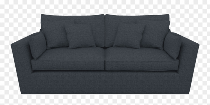 Denim Fabric Sofa Bed Loveseat Product Design Couch PNG