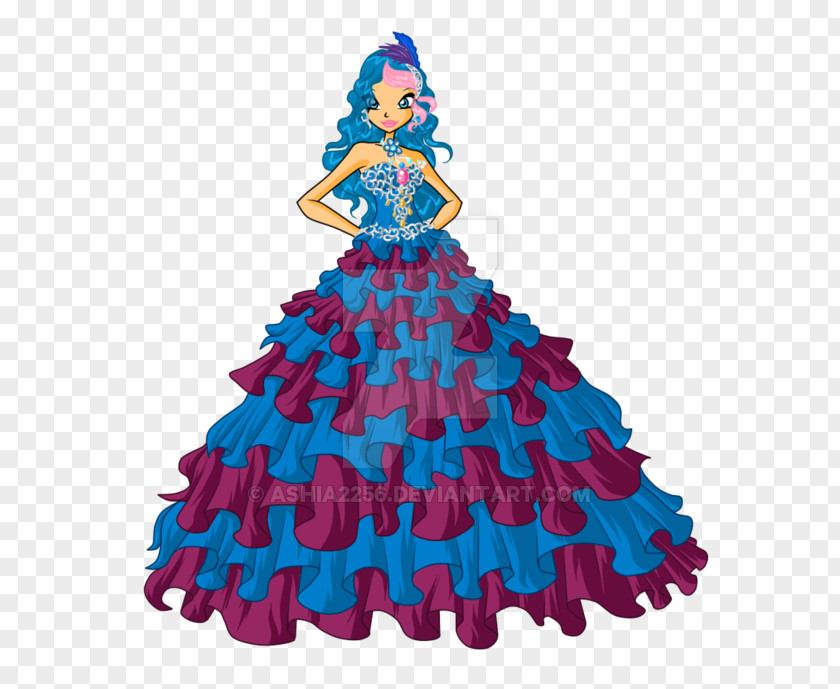 Dress Prom Ruffle Clothing Costume PNG