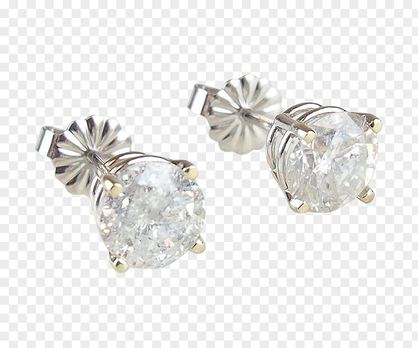 Jewellery White Gold Earrings Diamond PNG