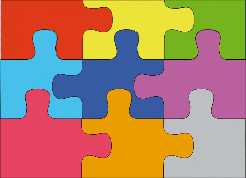 Jigsaw Puzzles Maze Clip Art PNG