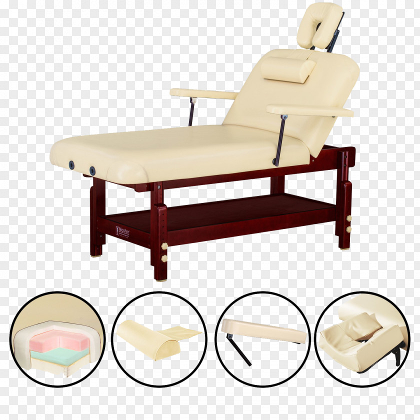 Stationary Massage Chair Table Master Equipments Facial PNG