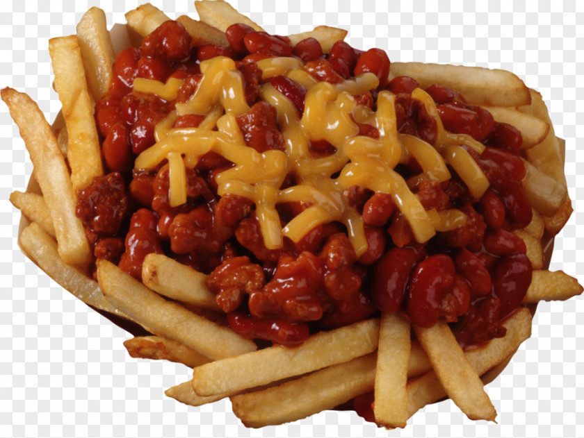 Tomato Meat And Fries French Cheese Chili Con Carne Hamburger Dog PNG