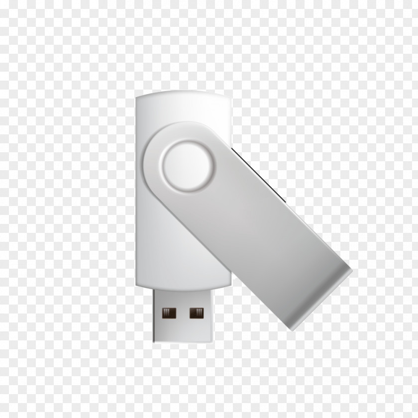 White Black Gradient USB Adobe Illustrator PNG