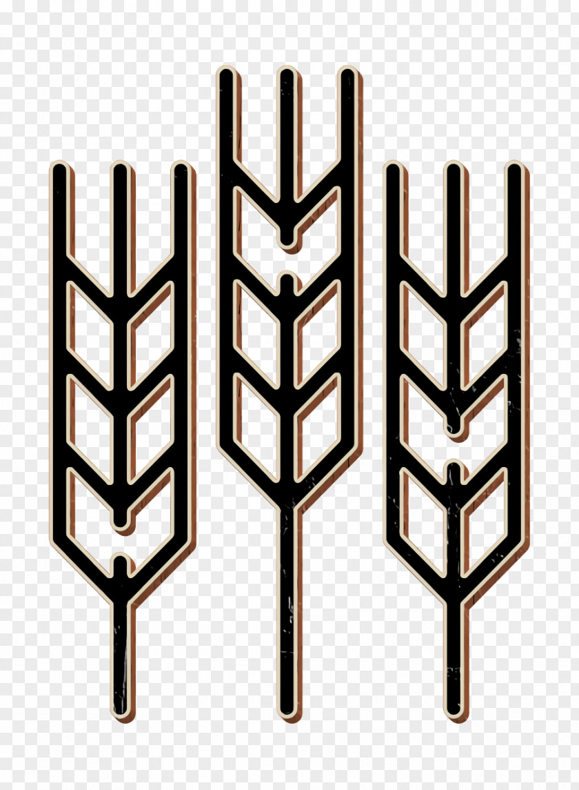 Cereal Icon Wheat In The Farm PNG