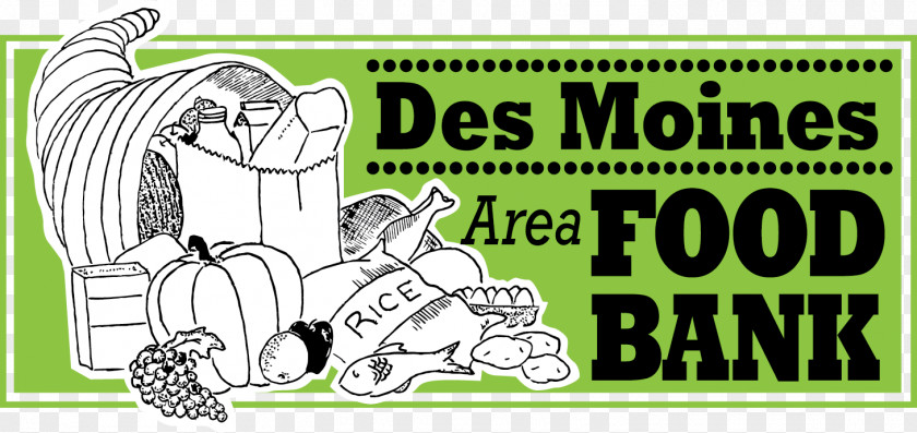Charity Des Moines Food Bank Mammal Comics Paper Illustration PNG
