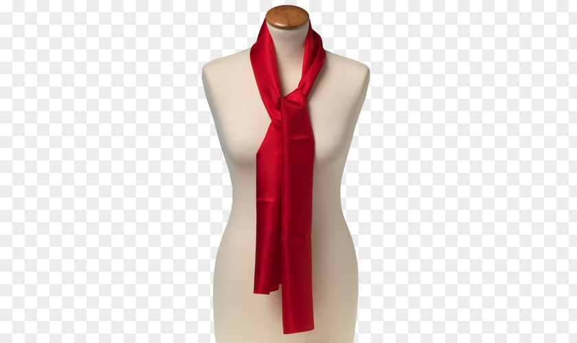 Seda Roja Scarf Necktie Silk E.L. Cravatte B.V. PNG