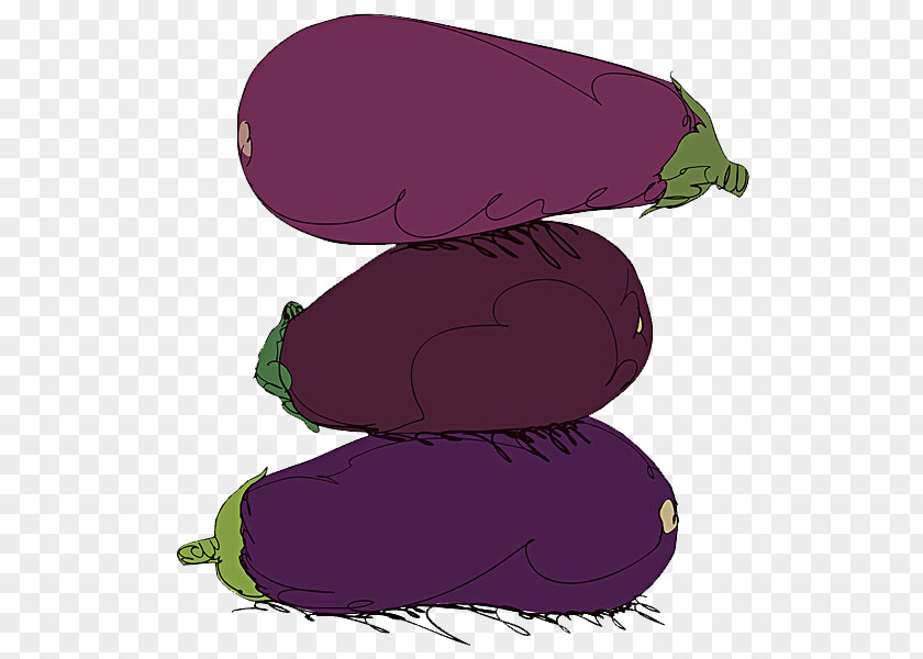 Three Eggplant Stock Photography Royalty-free Illustration PNG