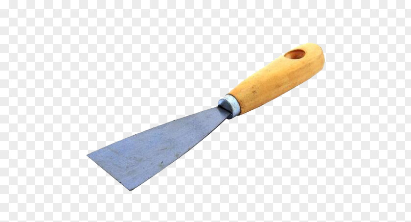 Wood Shovel Trowel Spatula PNG