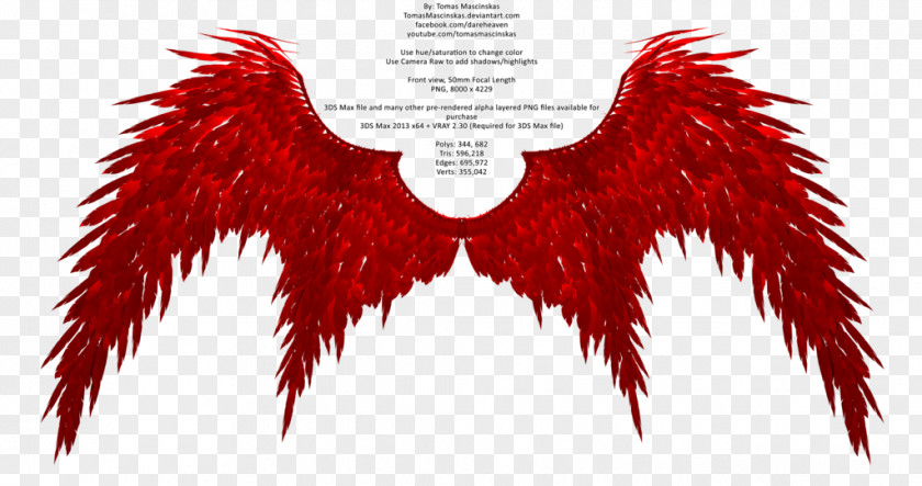 Angel Wings Devil Shoulder Demon PNG