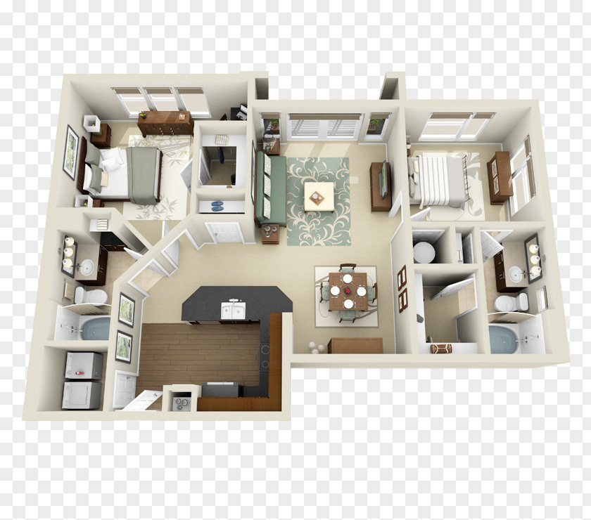 Bed Floor Plan Metro 808 Apartments Bedroom House PNG