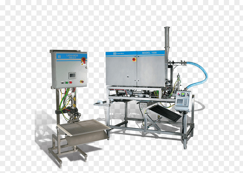 Milk Packaging Equipment Machine And Labeling Bag-in-box Filler PNG