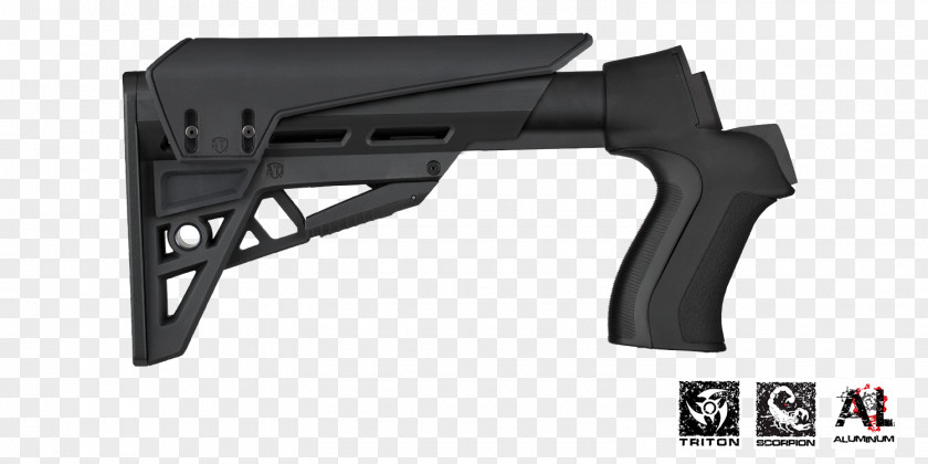 Mossberg 500 Stock Shotgun Firearm Pistol Grip PNG