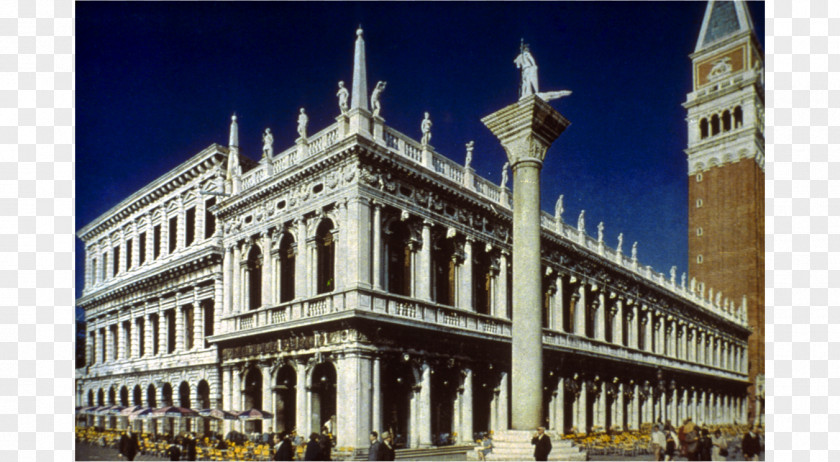 Palace Arch Piazza San Marco Biblioteca Marciana Saint Mark's Basilica Australian National University Library PNG
