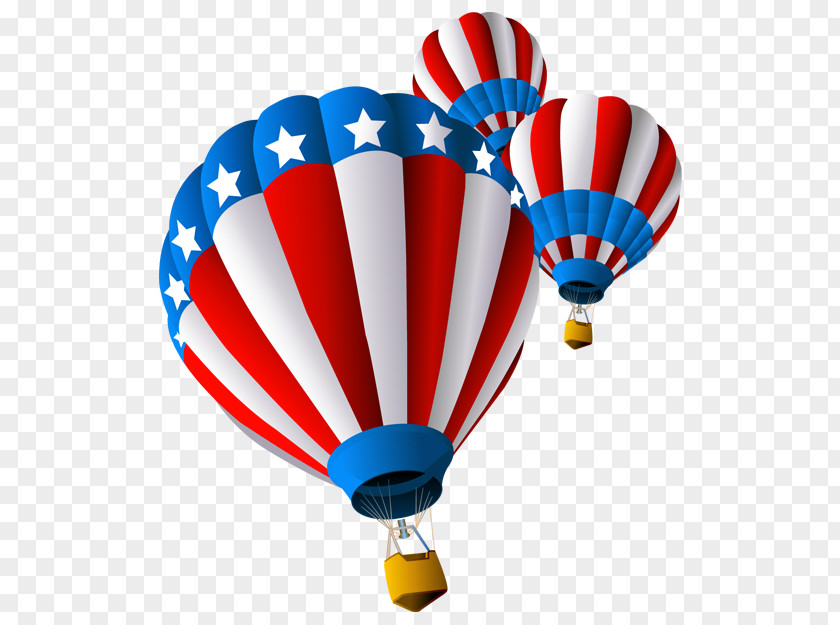 USA Air Balloon Clipart Hot Flight Aviation Clip Art PNG